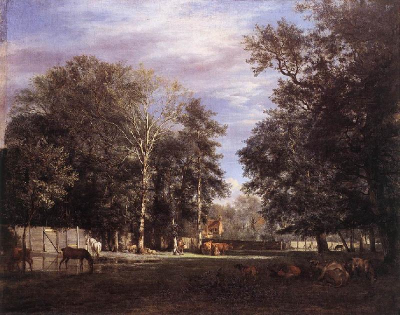 VELDE, Adriaen van de The Farm er